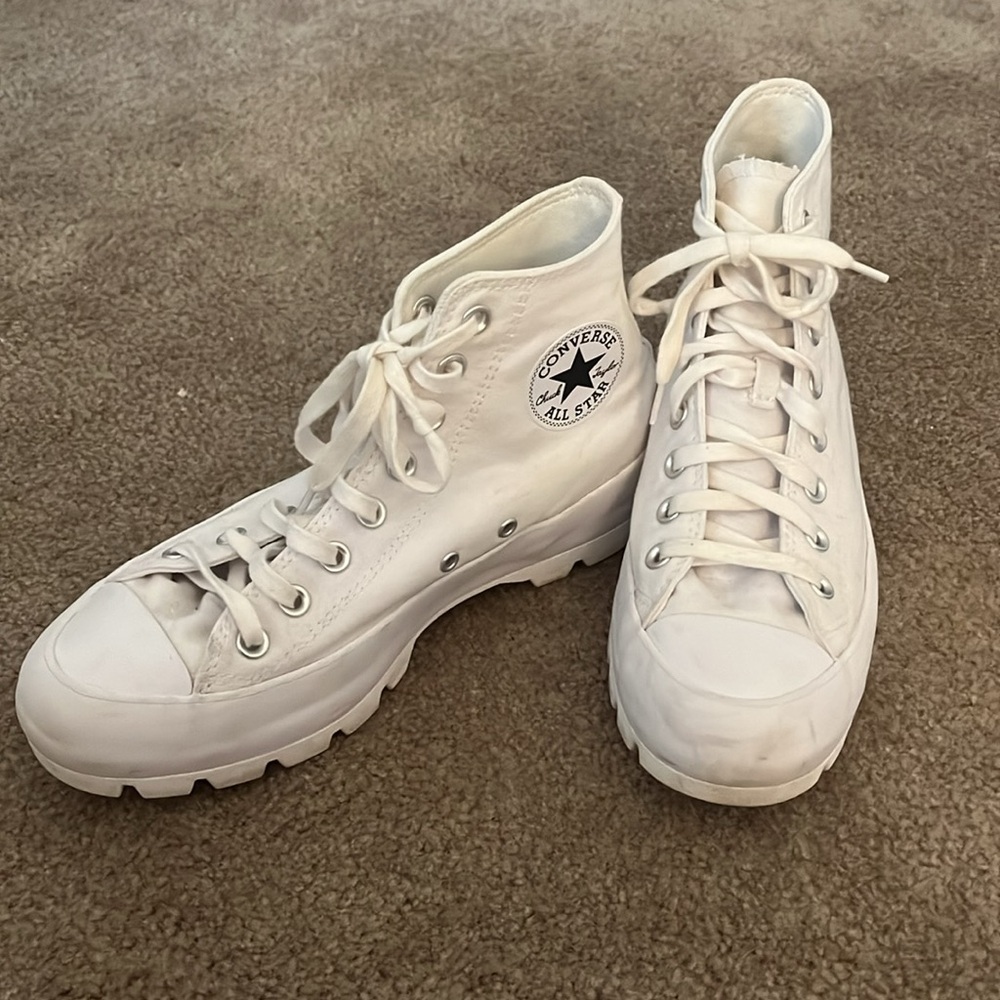 White converse size 9